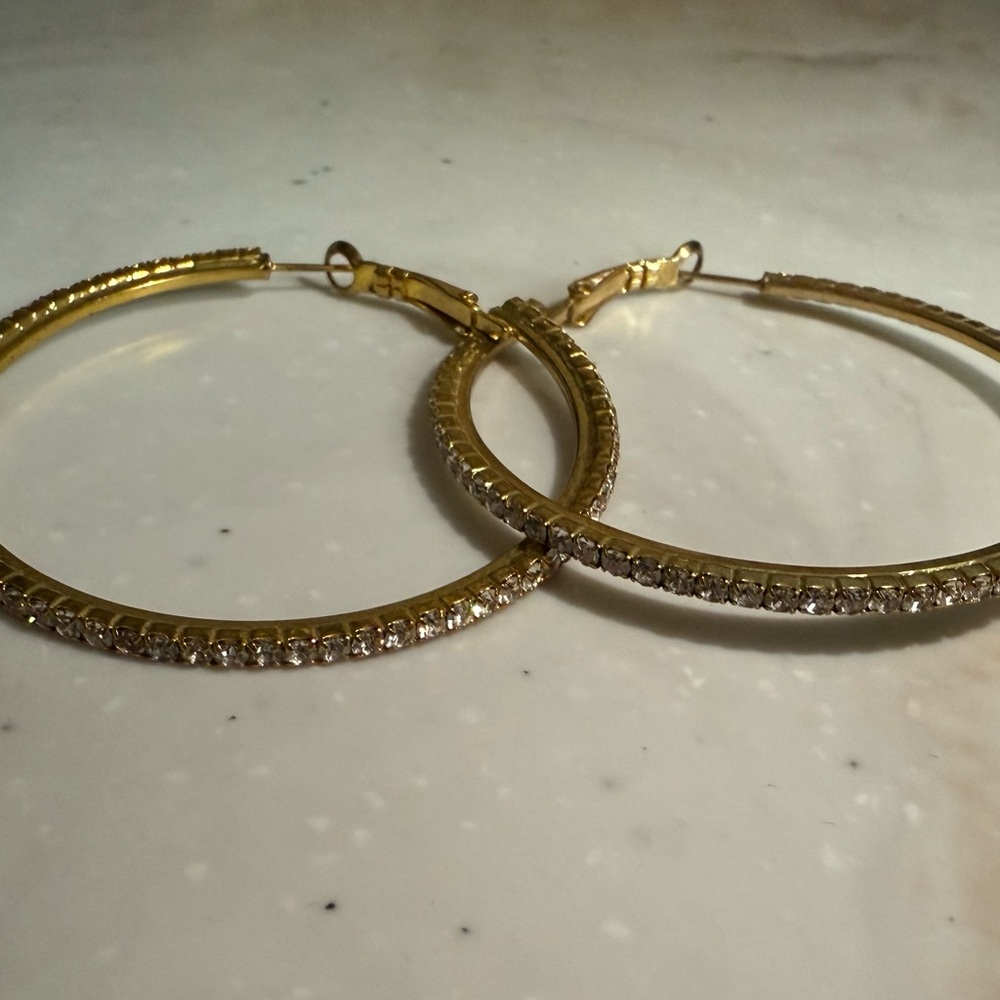 Gold Hoop Earrings